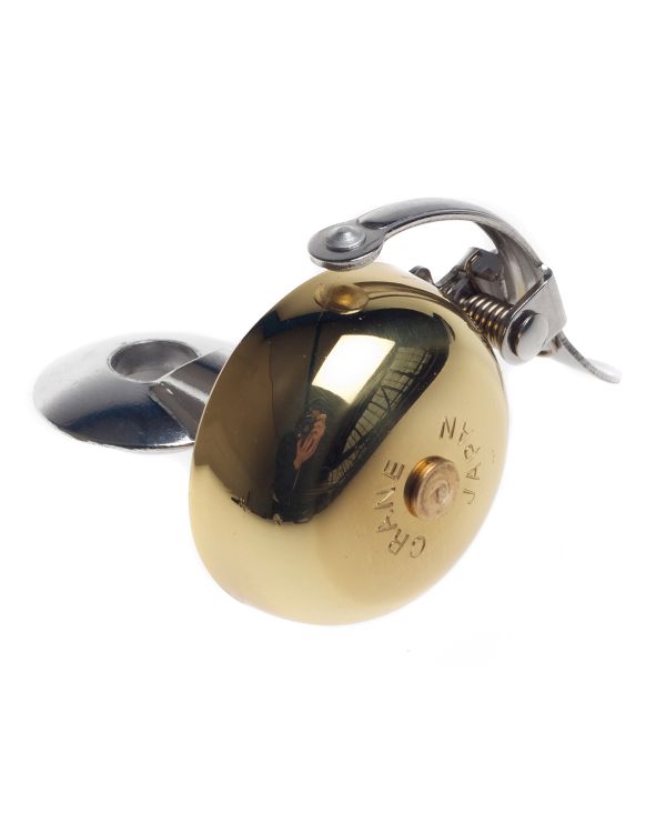 Crane Mini Suzu Top Cap Bell - Brass