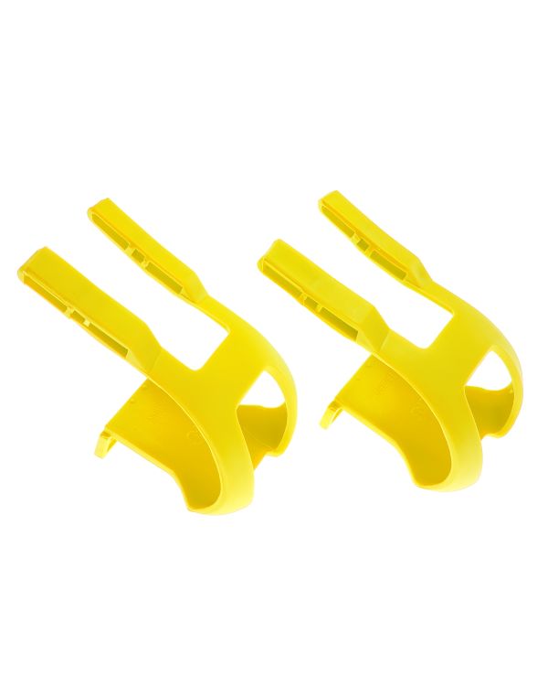 BLB Plastic DB/DG Toe Clips - Yellow