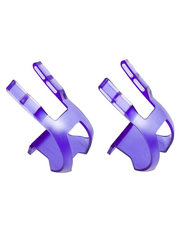BLB Plastic DB/DG Toe Clips - CP Purple