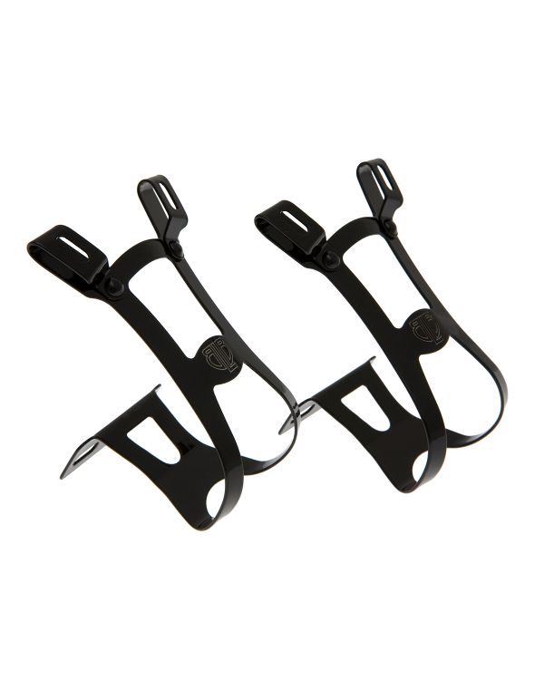 BLB Steel DB/SG Toe Clips - Black