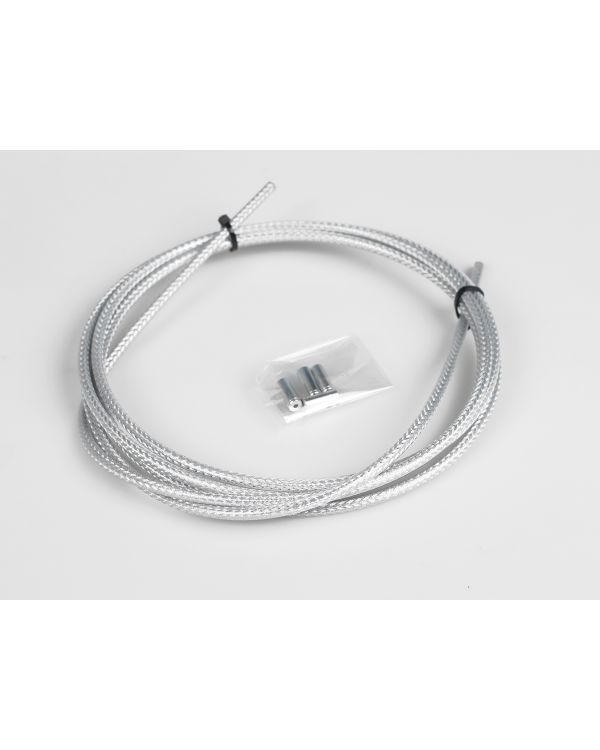 BLB Brake Cable Outer Housing - Carbon Silver