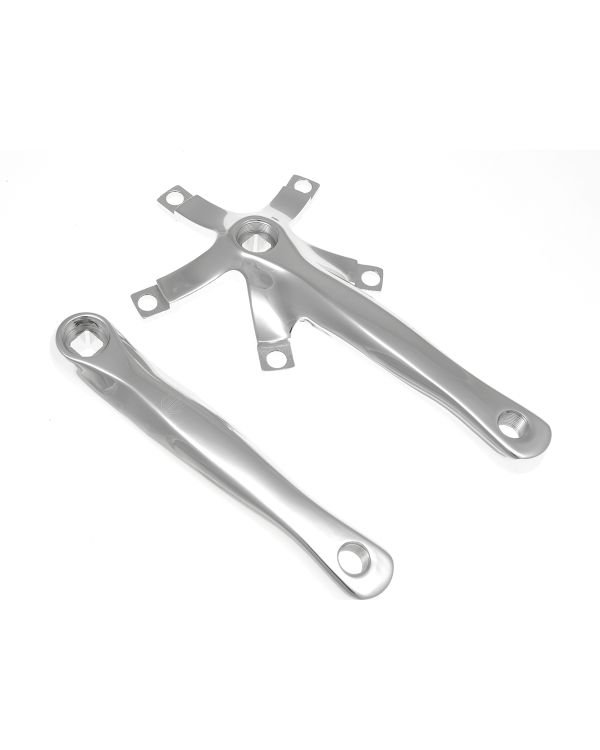 BLB Track Crank Arms - Silver