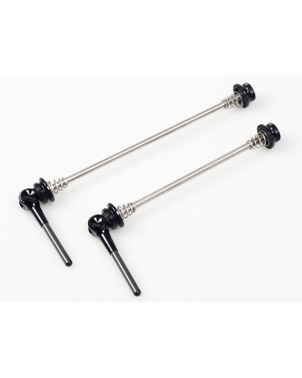 VIA Titanium QR Skewer Axle - Black