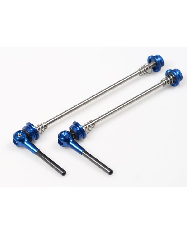 VIA Titanium QR Axle - Blue