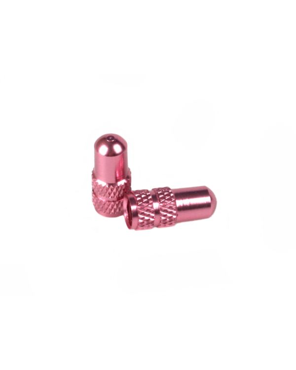 BLB Alloy Valve Caps Tube (set of 2) - Pink