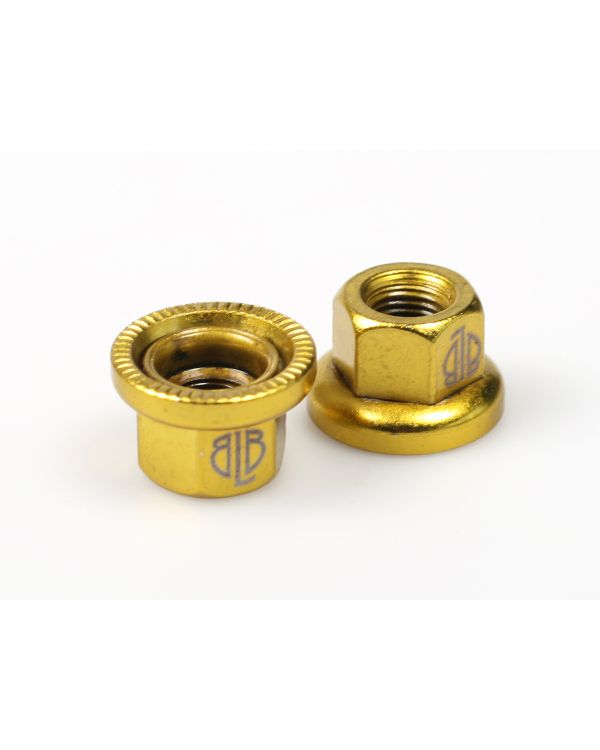 BLB Steel Track Nuts - Gold