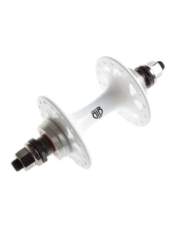 BLB Track Hub - White - Rear