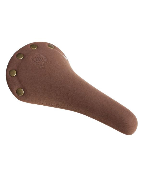 BLB Raven Suede Saddle - Brown