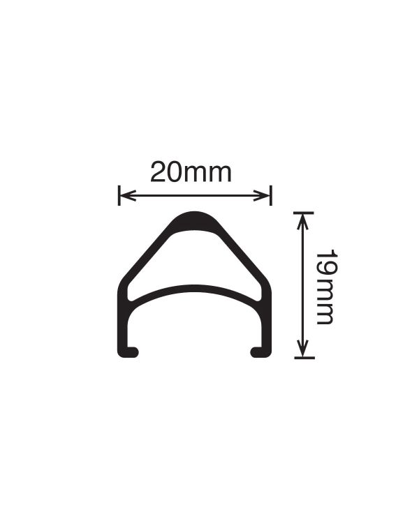 Velocity Aerohead - 700c - White MSW