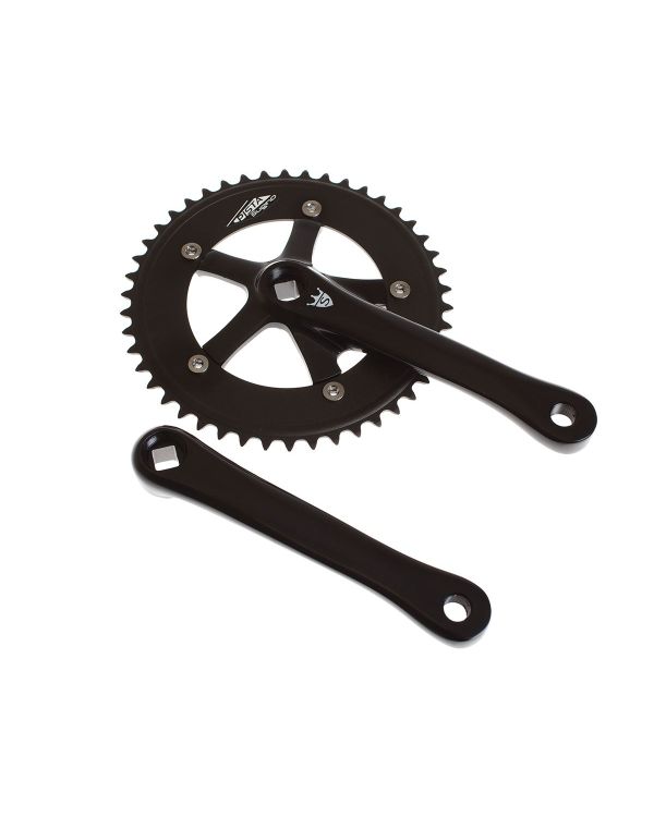 Sugino Pista Crankset - Black