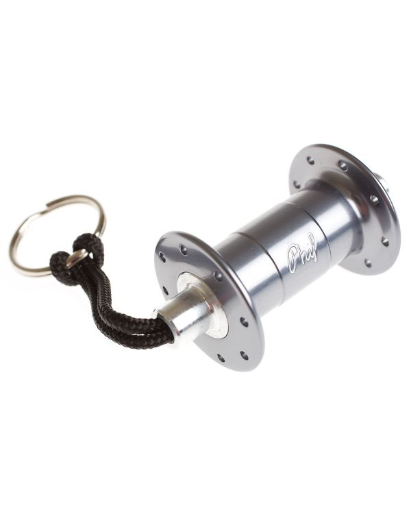 Phil Wood Key Ring - Grey