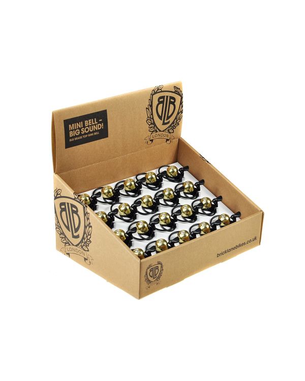 BLB Adjustable Mini Bell - Display Box - Brass