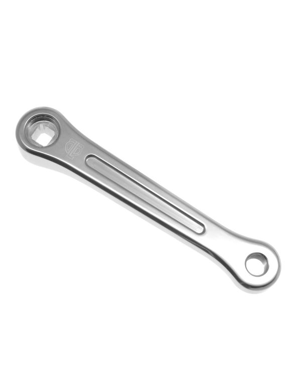 BLB Pista Vera Left Crank Arm - Silver