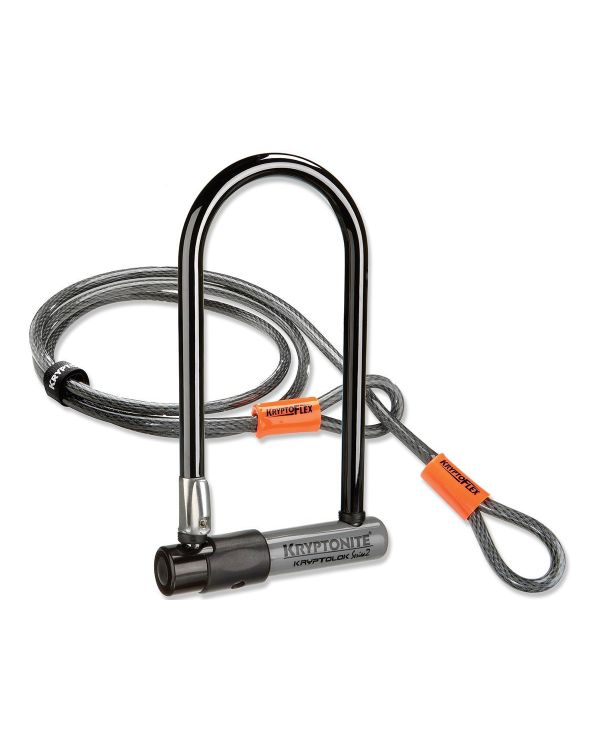 Kryptonite Kryptolok Standard with 4' Kryptoflex cable