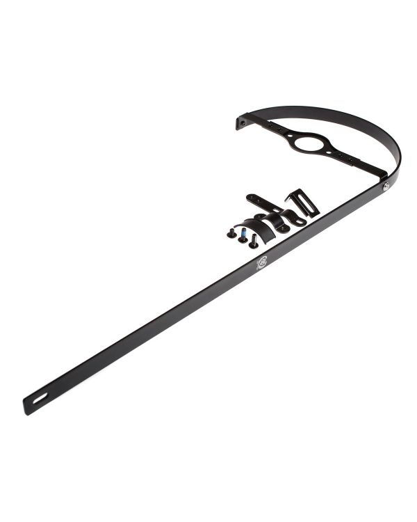 BLB Slimline Alloy Chain Guard - Matt Black