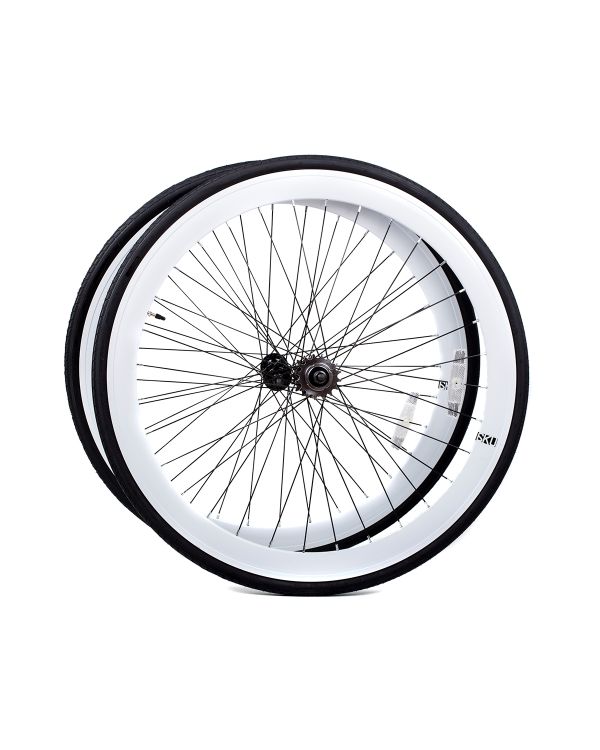 6KU Wheelset - White