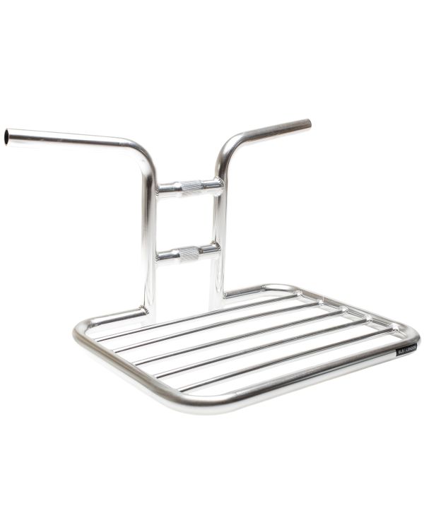 BLB Flat Rat Handlebar Rack - Polished Silver