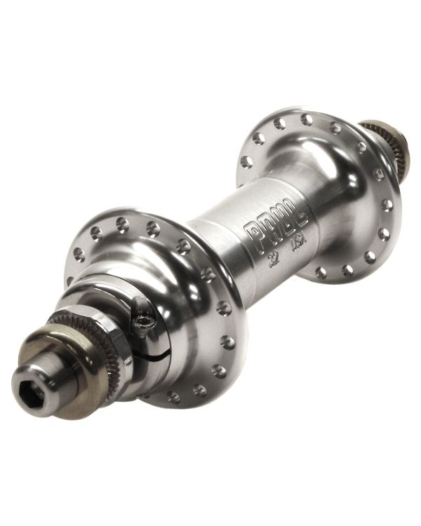 Paul Components Word Hub - SIlver - Rear 