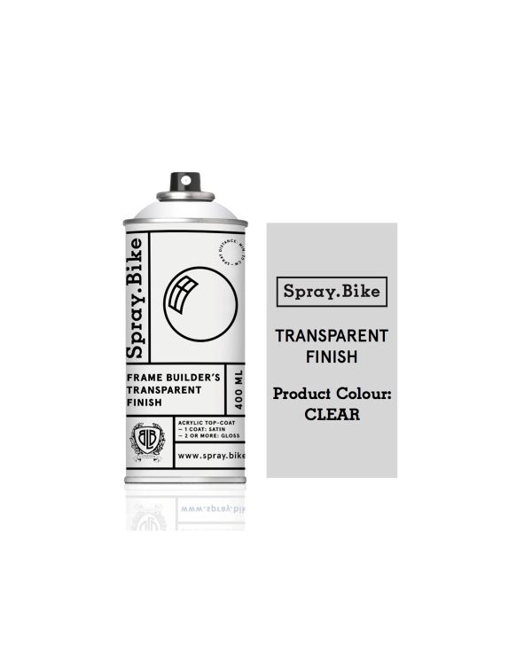Spray.Bike Frame Builder's Transparent Varnish - Satin/Gloss