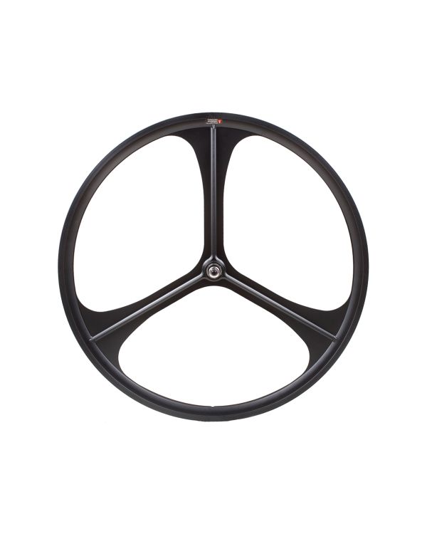 Teny 3 Spoke Front Wheel - Black