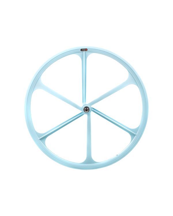Teny 6 Spoke Front Wheel - Sky Blue