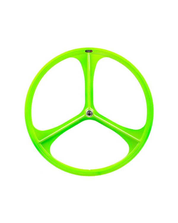 Teny 3 Spoke Front Wheel - Green