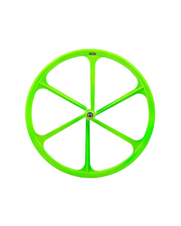 Teny 6 Spoke Front Wheel - Green
