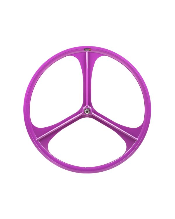 Teny 3 Spoke Front Wheel - Purple