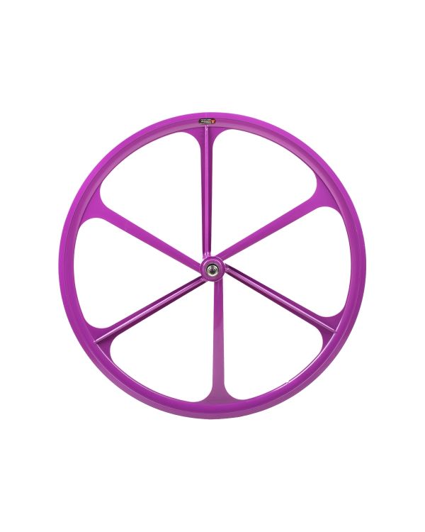 Teny 6 Spoke Front Wheel - Purple