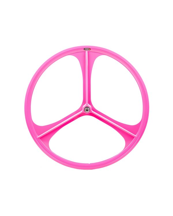 Teny 3 Spoke Front Wheel - Pink