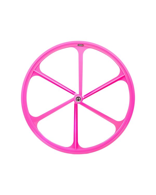 Teny 6 Spoke Front Wheel - Pink