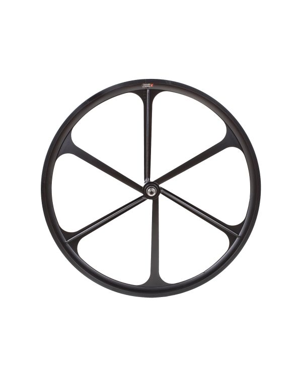 Teny 6 Spoke Front Wheel - Black