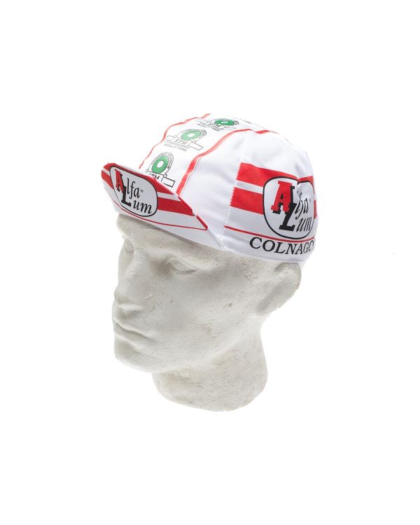 Vintage Cycling Caps - Alfa Lum Colnago