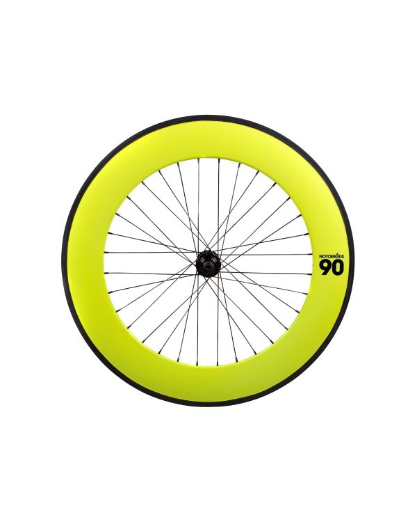 BLB Notorious 90 Rear Wheel - Yellow/Black