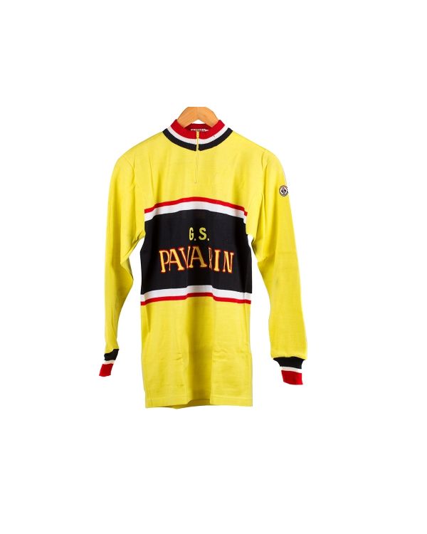 Pavarin Cycling Jersey - Yellow