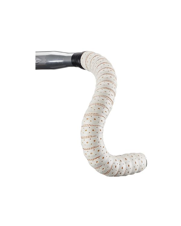 BLB Supreme Pro Faux Leather Bar Tape - White/Copper