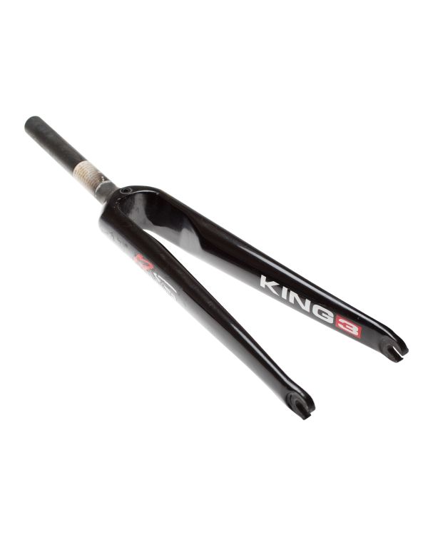 De Rosa King 3 Full Carbon Road Fork - Black