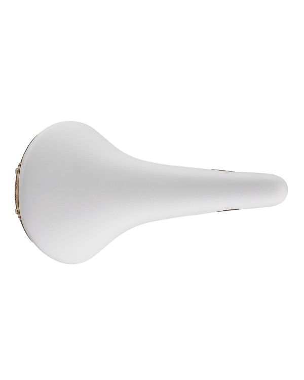 San Marco Rolls Saddle - White