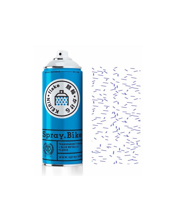 Spray.Bike paint - Keirin Flake Hibana Blue