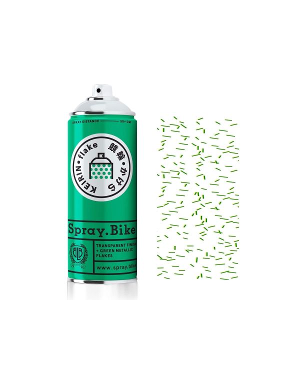 Spray.Bike paint - Keirin Flake Matataku Green