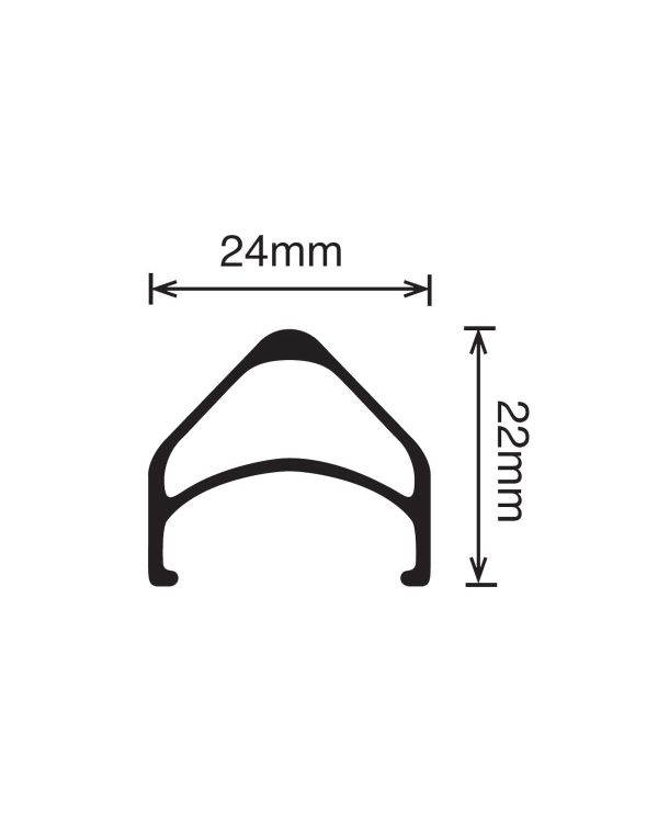 Velocity Dyad - 700c - Silver MSW