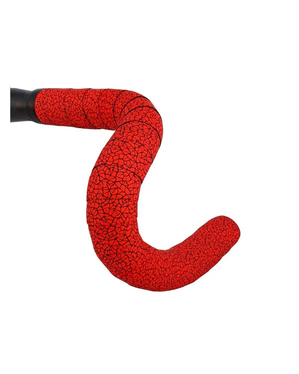 BLB Supreme Pro Grip Bar Tape - Emo Crack Red