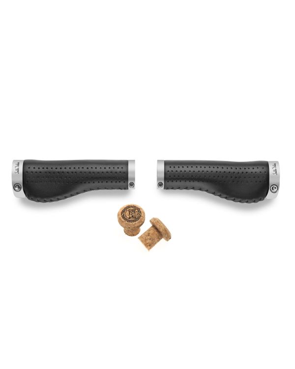 Selle Italia Epica Ergo Grip Leather - Black