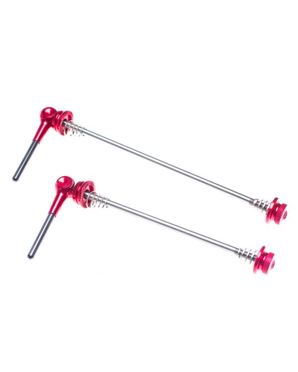 VIA Titanium QR Axle - Red