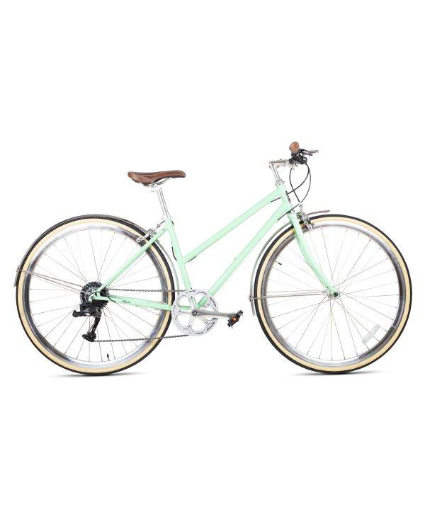6KU Odessa 8spd City Bike - Elysian Green