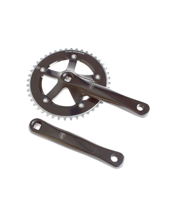 BLB Freestyle Crankset - Matt Black 