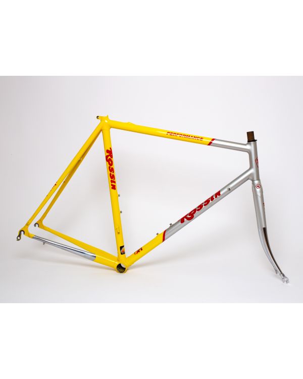 Yellow Rossin Performance Frameset - 56cm