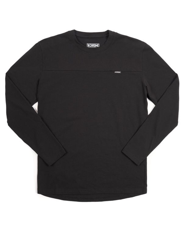 Chrome Holman Long Sleeve Tee - Black  