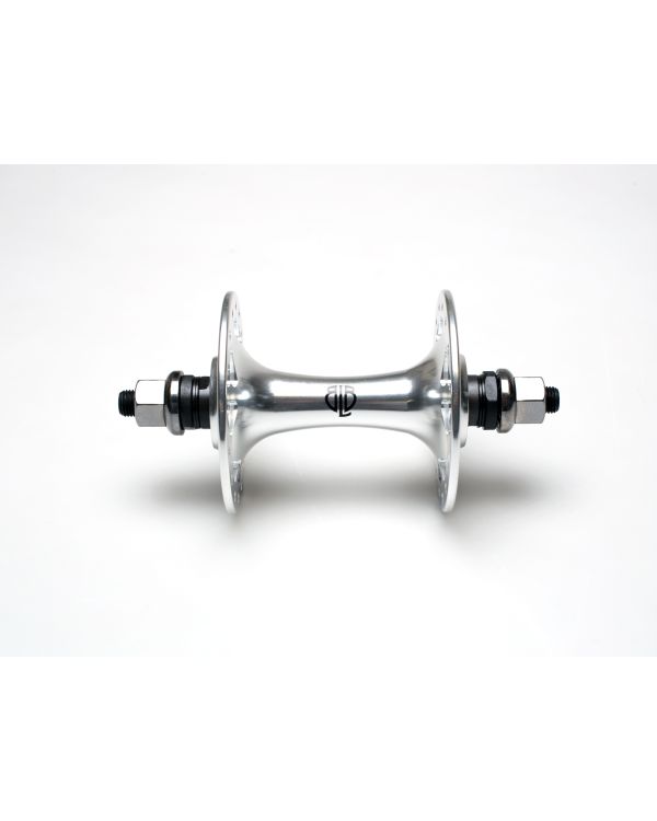 BLB Track Hub - Silver - Front