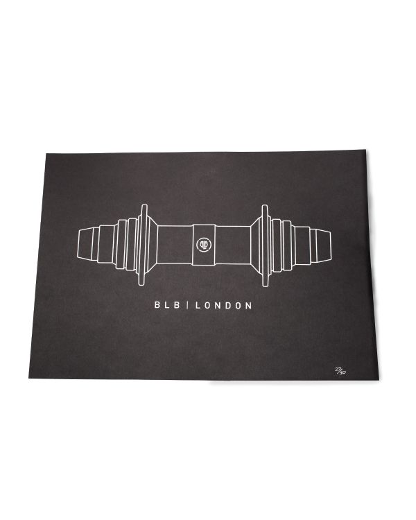 Limited Edition BLB King Hub Print